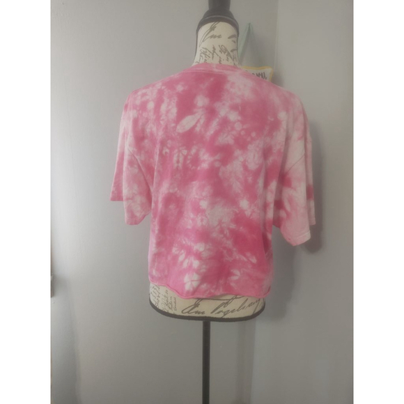 Women's Unbranded Pink Floyd T-shirt, Size L, Pink Tie Dye - Picture 3 of 8